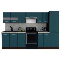 Bucatarie MARINA NEW 290 3B2 Wenge / Decor 0244